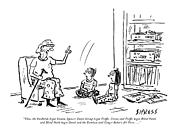 Thus the Yardbirds begat Cream Drawing by David Sipress