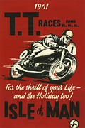 TT Races 1961 Digital Art by Georgia Clare
