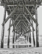 Under the Pier Photograph by Jacalyn Ackerman