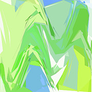 Variation 4 Alpine Spring Digital Art by Gina Harrison