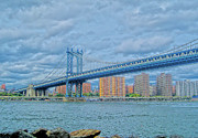 View of the Manhattan Bridge Photograph by Onedayoneimage Photography