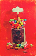 Vintage candy store gum ball machine Photograph by Jorgo Photography