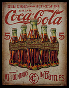 vintage Coca Cola sign Photograph by Flees Photos