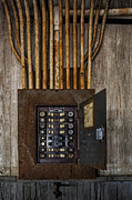 Vintage Electric Panel Photograph by Susan Candelario