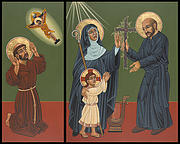 Viriditas Diptych Painting by William Hart McNichols