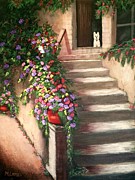 Waiting Patiently Painting by Marlene Little