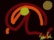 Whirley Woo Digital Art by Susan Fielder