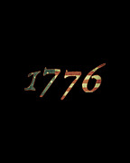 1776 Declaration of Independence US Flag Digital Art by Flippin Sweet Gear