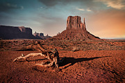 Arizona, Monument Valley, East Mitten Butte #1 Digital Art by Claudia Uripos