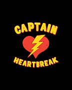 Captain Heartbreak #1 Digital Art by Flippin Sweet Gear