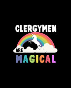 Clergymen Are Magical #1 Digital Art by Flippin Sweet Gear