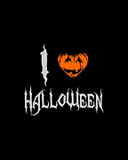 I Love Halloween #1 Digital Art by Flippin Sweet Gear