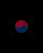 South Korea Vintage #1 Digital Art by Flippin Sweet Gear