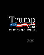Trump 2020 Very Stable Genius #1 Digital Art by Flippin Sweet Gear