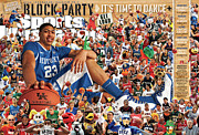 University Of Kentucky Anthony Davis, 2012 March Madness Sports Illustrated Cover #1 Photograph by Sports Illustrated