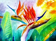 Bird of Paradise #2 Painting by Carlin Blahnik CarlinArtWatercolor