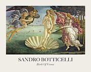 The Birth Of Venus Art Print by Sandro Botticelli - Metal Posters