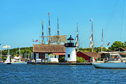 Mystic Seaport Connecticut #2 Digital Art by Claudia Uripos