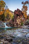 Historic wooden powerhouse called the Crystal Mill in Colorado #3 Photograph by Miroslav Liska