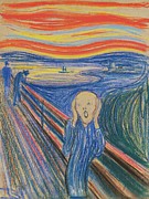 The Scream Painting by Edvard Munch