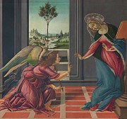 Annunciation Painting by Sandro Botticelli
