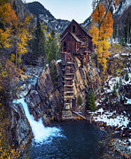 Historic wooden powerhouse called the Crystal Mill in Colorado #5 Photograph by Miroslav Liska