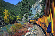 Historic steam engine train in Colorado, USA #6 Photograph by Miroslav Liska