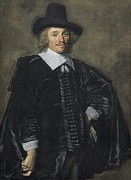 Portrait Of A Gentleman Painting by Frans Hals