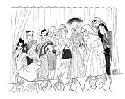 Academy Award Hopefuls Drawing by Al Hirschfeld