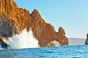 Arch & Waves, Cabo San Lucas, Mexico Digital Art by Pietro Canali