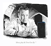 As Time Goes By Drawing by Karl Stevens