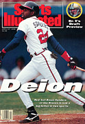 Atlanta Braves Deion Sanders... Sports Illustrated Cover Photograph by Sports Illustrated