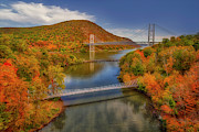 Autumn At Bear Mountain Bridge Photograph by Susan Candelario
