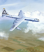 Convair B-36 Peacemaker Painting by Jack Fellows