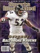 Baltimore Ravens Ray Lewis, Super Bowl Xxxv Sports Illustrated Cover Photograph by Sports Illustrated