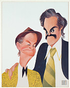 Barney Miller Drawing by Al Hirschfeld