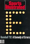 Baseball 92 A Comedy Of Errors Sports Illustrated Cover Photograph by Sports Illustrated