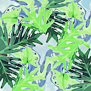 Blue Notes From the Tropics Digital Art by Gina Harrison