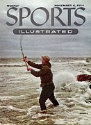 Bob Sylvester, Surf Casting Sports Illustrated Cover Photograph by Sports Illustrated