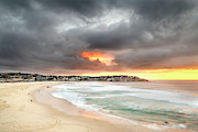 Bondi Fire Clouds Photograph by Monamifoto