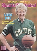 Boston Celtics Larry Bird, 1981 Nba Preview Sports Illustrated Cover Photograph by Sports Illustrated