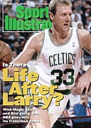 Boston Celtics Larry Bird... Sports Illustrated Cover Photograph by Sports Illustrated