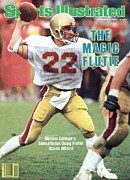 Boston College Qb Doug Flutie... Sports Illustrated Cover Photograph by Sports Illustrated