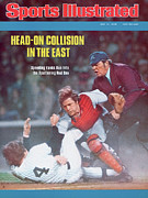 Boston Red Sox Carlton Fisk... Sports Illustrated Cover Photograph by Sports Illustrated