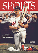 Boston Red Sox Ted Williams... Sports Illustrated Cover Photograph by Sports Illustrated