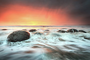 Boulders on Fire Photograph by Monamifoto
