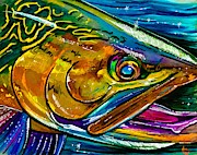 Bright Brook Painting by Mark Ray