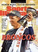 Broncos Super Bowl 50 Champions Sports Illustrated Cover Photograph by Sports Illustrated