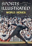Brooklyn Dodgers Russ Meyer, 1955 World Series Sports Illustrated Cover Photograph by Sports Illustrated