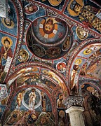 Byzantine Frescoes In Vault 12th Century Karanlik Kilise Dark